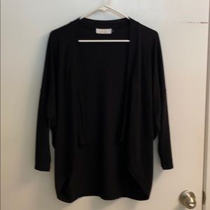 Ava Sky black cardigan size small